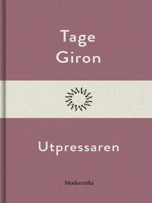 cover image of Utpressaren